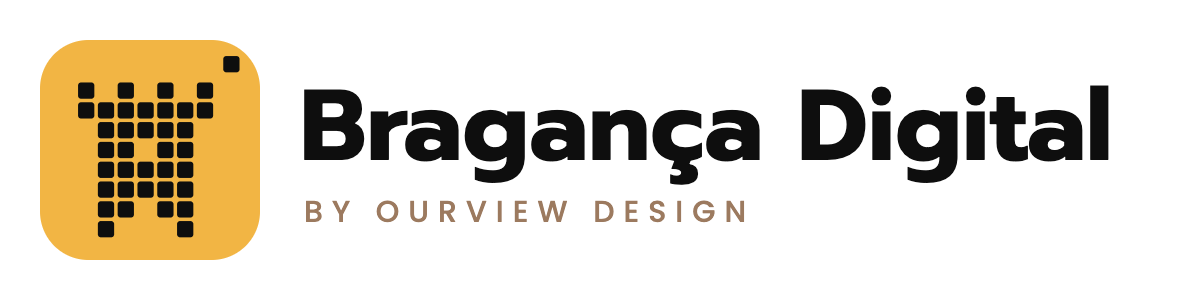 Logótipo Bragança Digital by Ourview Design