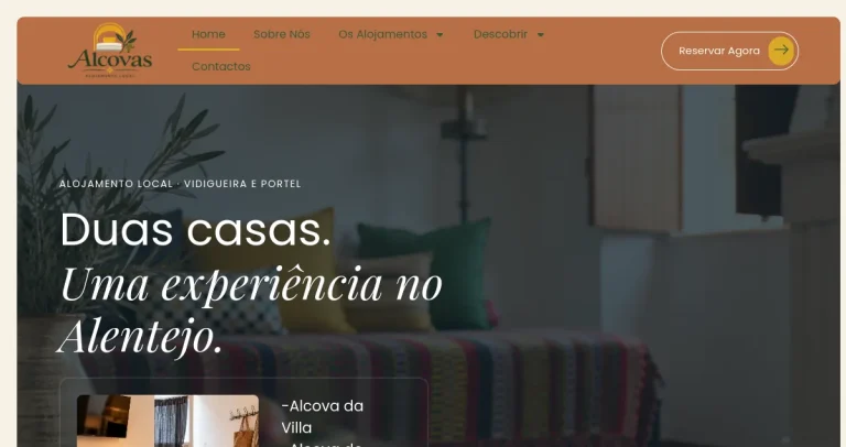 Alcovas: sites e lojas online