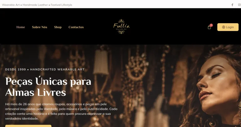 Fullia Wearable Art: sites e lojas online