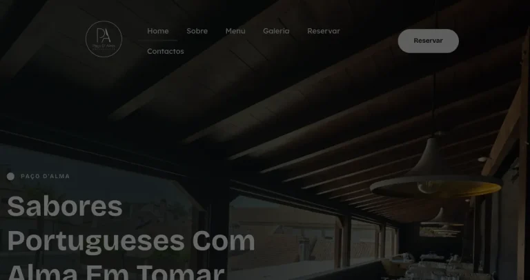 Restaurante Paço D'Alma: sites e lojas online